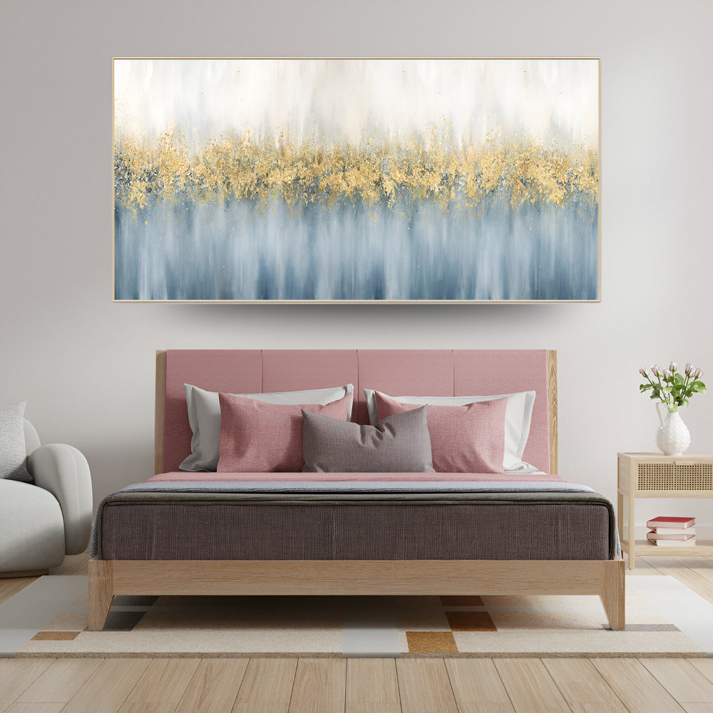 Handmade Abstract Landscape Oil Painting NAYVOLAN014