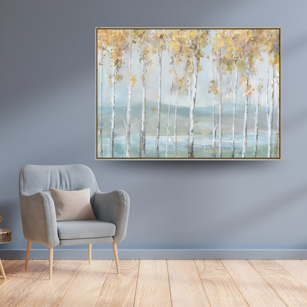 Handmade Abstract Landscape Oil Painting NAYVOLAN017