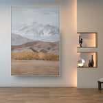 Handmade Abstract Landscape Oil Painting NAYVOLAN018
