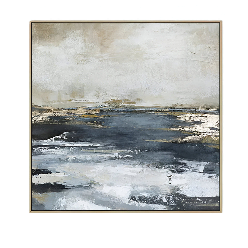 Handmade Abstract Seascape Oil Painting NAYVOSEA002