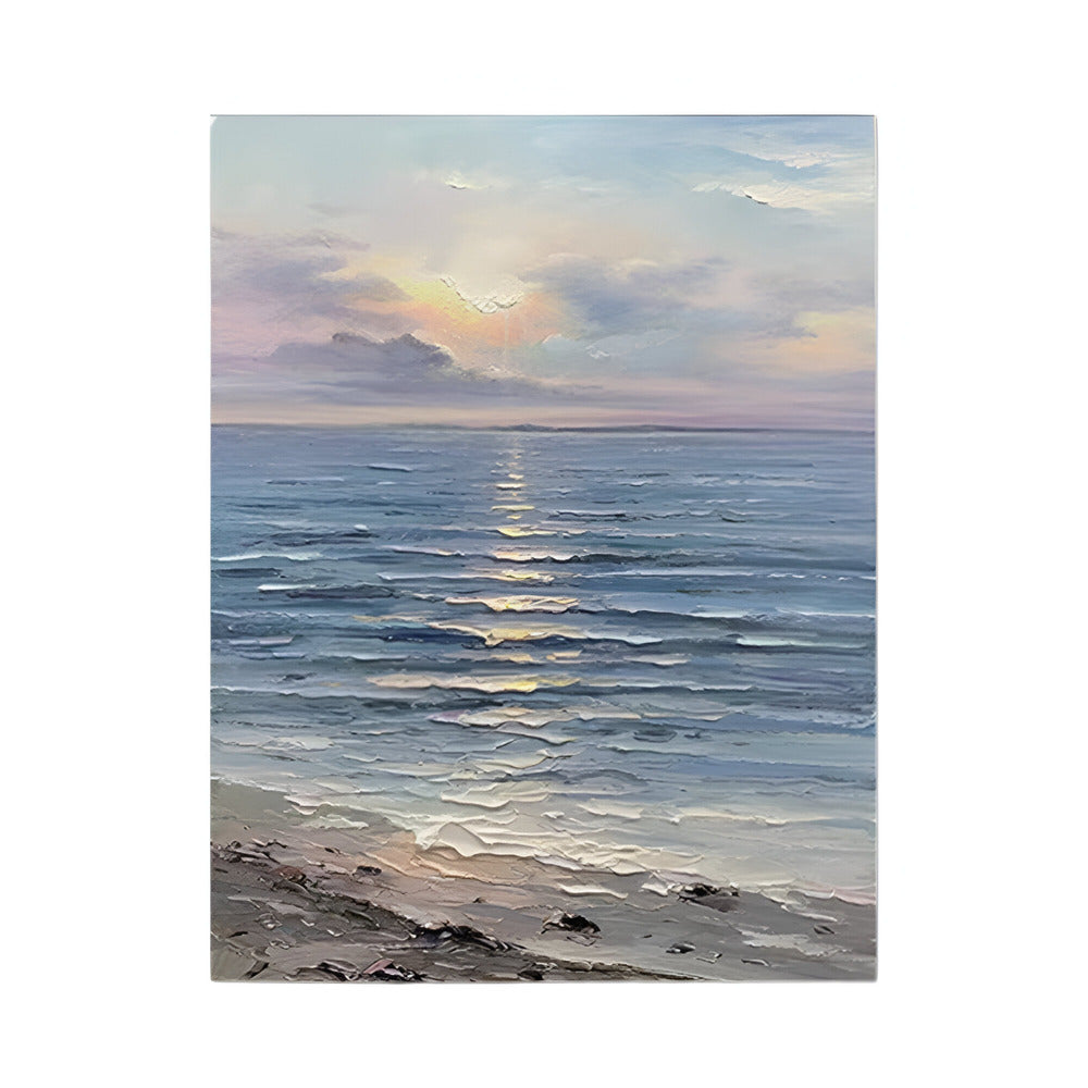 Handmade Abstract Seascape Oil Painting NAYVOSEA031