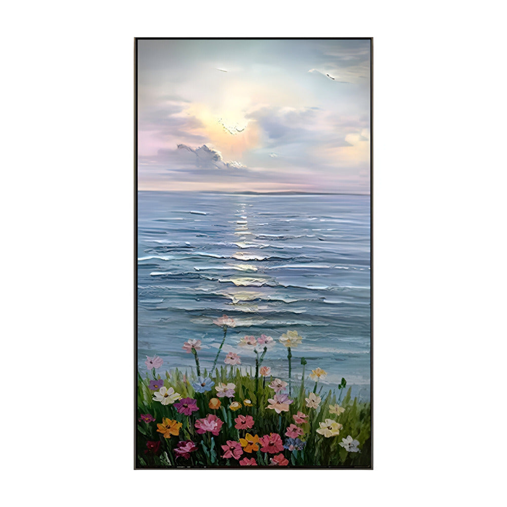 Handmade Abstract Seascape Oil Painting NAYVOSEA032