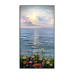 Handmade Abstract Seascape Oil Painting NAYVOSEA032