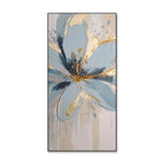 Handmade Abstract Flowers Oil Painting NAYVOFLO042