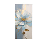 Handmade Abstract Flowers Oil Painting NAYVOFLO043