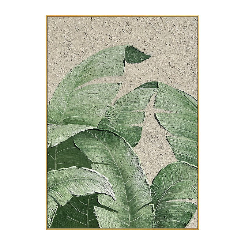 Handmade Abstract Flowers Oil Painting NAYVOFLO044