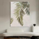 Handmade Abstract Flowers Oil Painting NAYVOFLO046