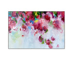 Handmade Abstract Flowers Oil Painting NAYVOFLO048