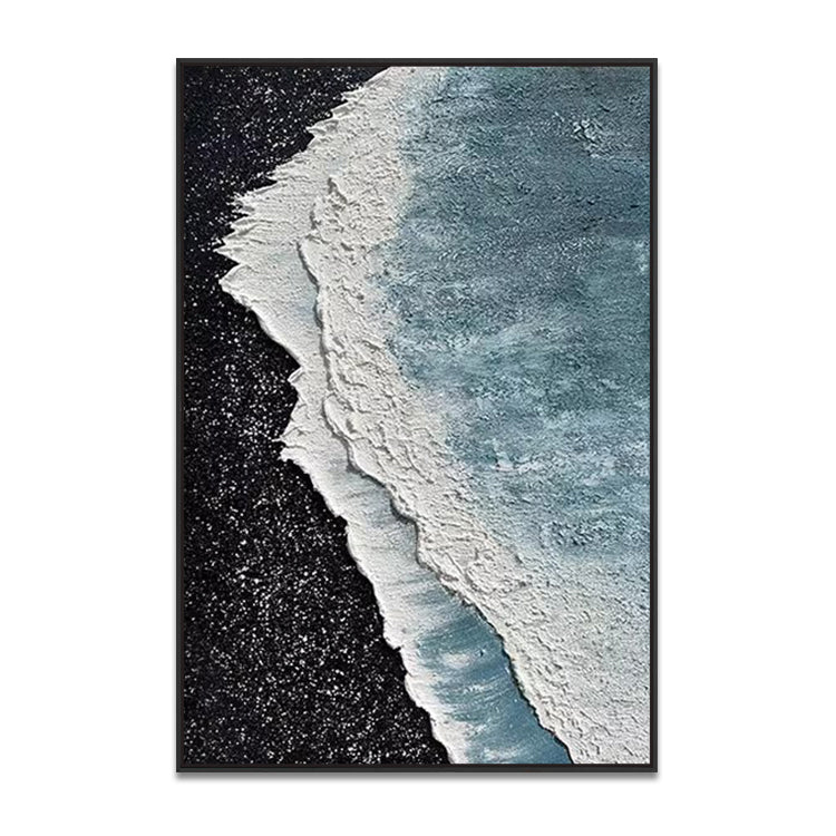 Handmade Abstract Seascape Oil Painting NAYVOSEA042