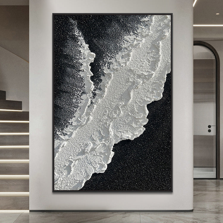 Handmade Abstract Seascape Oil Painting NAYVOSEA044