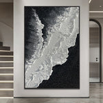 Handmade Abstract Seascape Oil Painting NAYVOSEA044