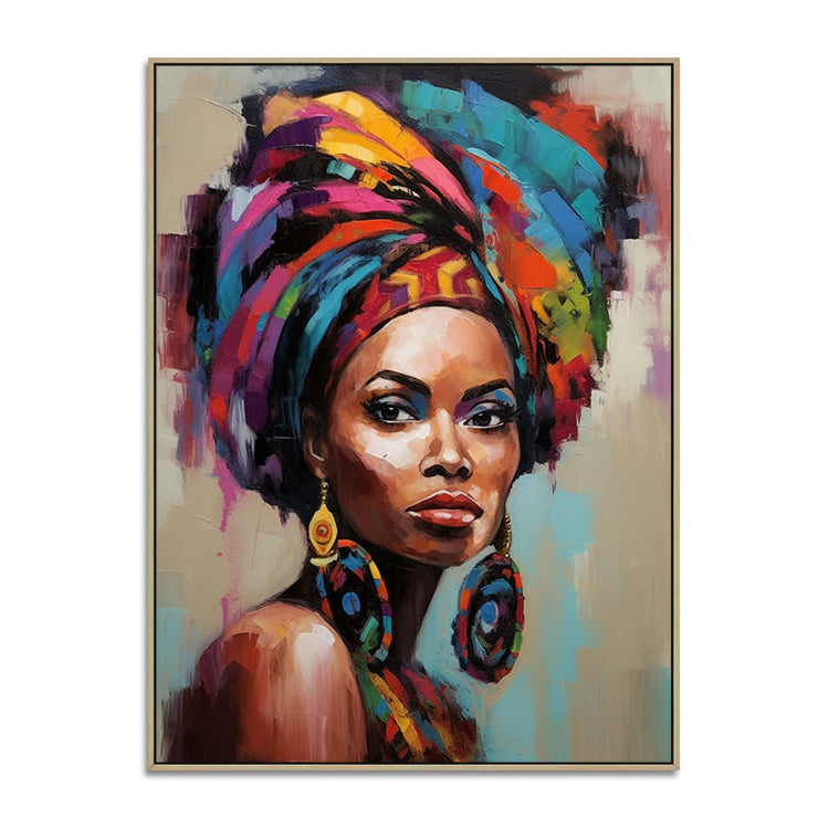 Handmade Abstract Figures Oil Painting NAYVOFIG040