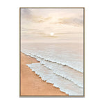 Handmade Abstract Seascape Oil Painting NAYVOSEA045