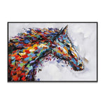 Handmade Abstract Animals Oil Painting NAYVOANI0025