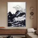 Handmade Abstract Seascape Oil Painting NAYVOSEA058