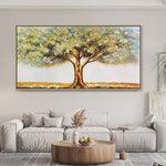 Handmade Abstract Landscape Oil Painting NAYVOLAN026