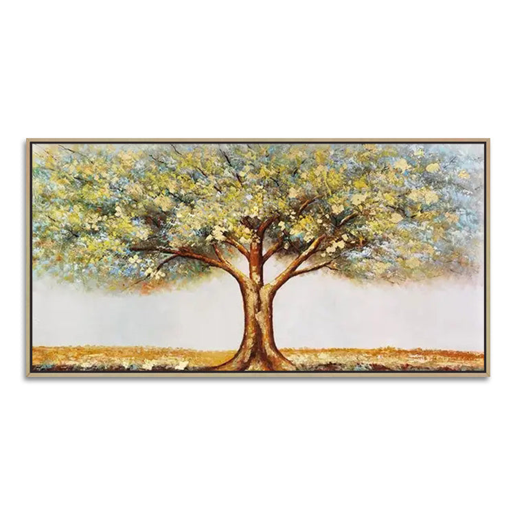 Handmade Abstract Landscape Oil Painting NAYVOLAN026