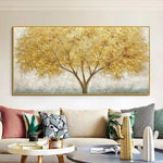 Handmade Abstract Landscape Oil Painting NAYVOLAN025