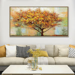 Handmade Abstract Landscape Oil Painting NAYVOLAN030