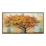 Handmade Abstract Landscape Oil Painting NAYVOLAN030