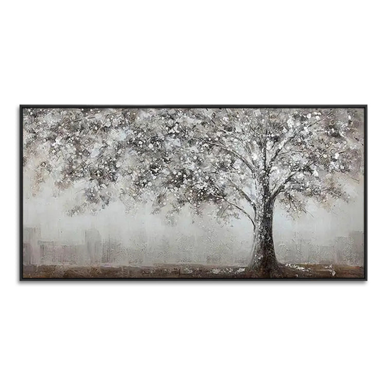 Handmade Abstract Landscape Oil Painting NAYVOLAN031