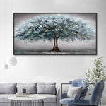 Handmade Abstract Landscape Oil Painting NAYVOLAN032