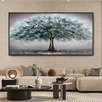 Handmade Abstract Landscape Oil Painting NAYVOLAN032