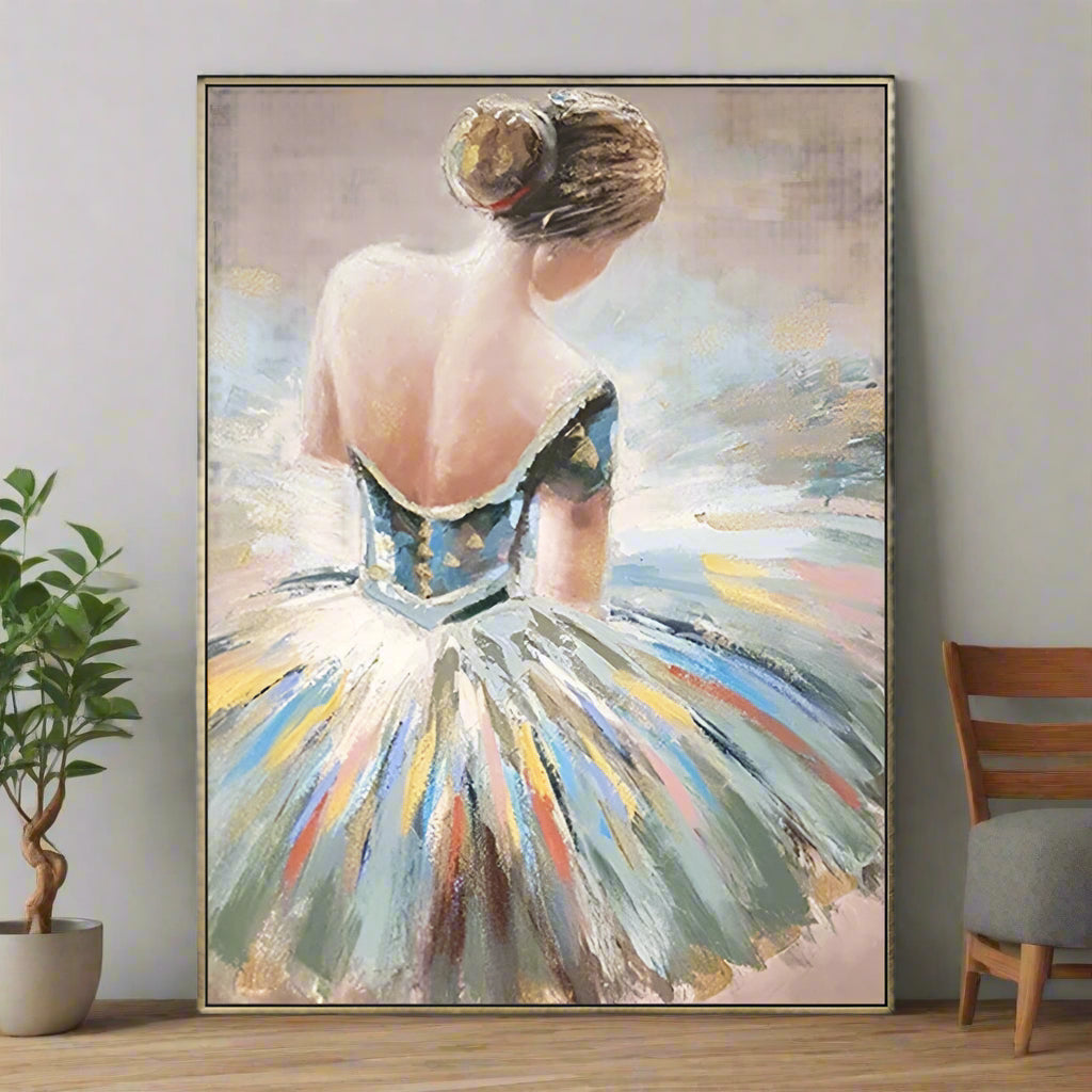 Handmade Abstract Figures Oil Painting NAYVOFIG050