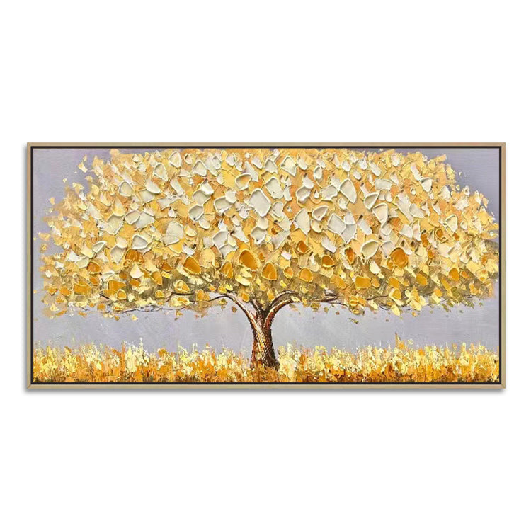 Handmade Abstract Landscape Oil Painting NAYVOLAN033