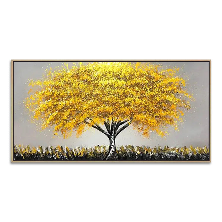 Handmade Abstract Landscape Oil Painting NAYVOLAN034