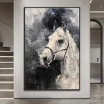 Handmade Abstract Animals Oil Painting NAYVOANI0028