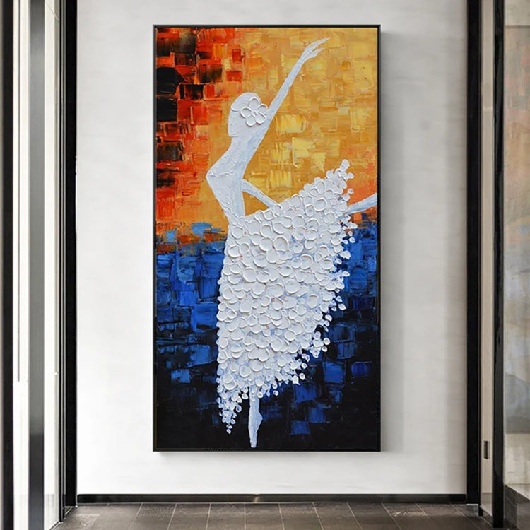 Handmade Abstract Figures Oil Painting NAYVOFIG051