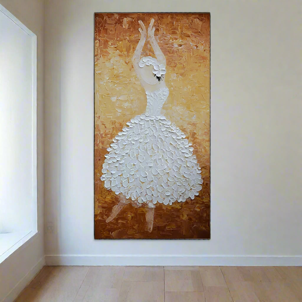 Handmade Abstract Figures Oil Painting NAYVOFIG053