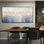 Handmade Abstract Flowers Oil Painting NAYVOFLO057