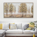 Handmade Abstract Landscape Oil Painting NAYVOLAN038