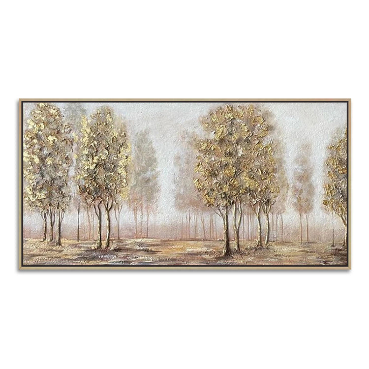 Handmade Abstract Landscape Oil Painting NAYVOLAN038