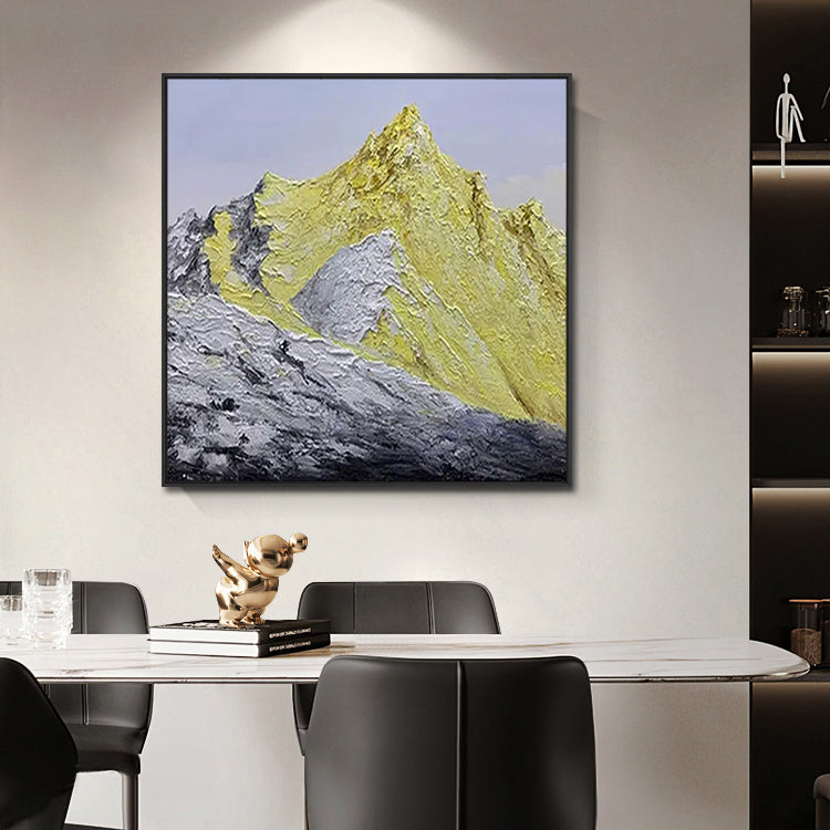 Handmade Abstract Landscape Oil Painting NAYVOLAN040