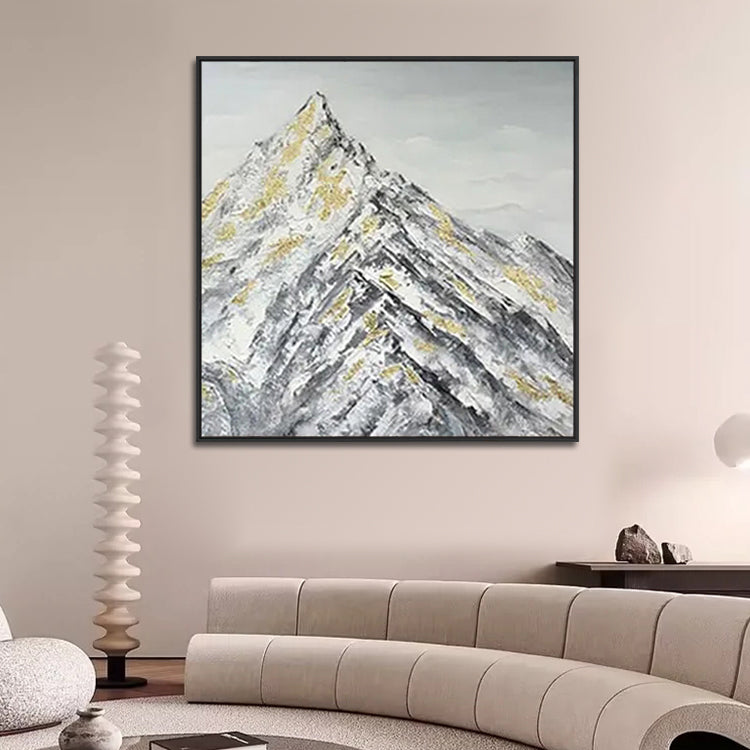 Handmade Abstract Landscape Oil Painting NAYVOLAN041