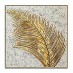 Handmade Abstract Flowers Oil Painting NAYVOFLO060