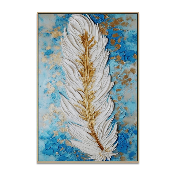 Handmade Abstract Flowers Oil Painting NAYVOFLO062