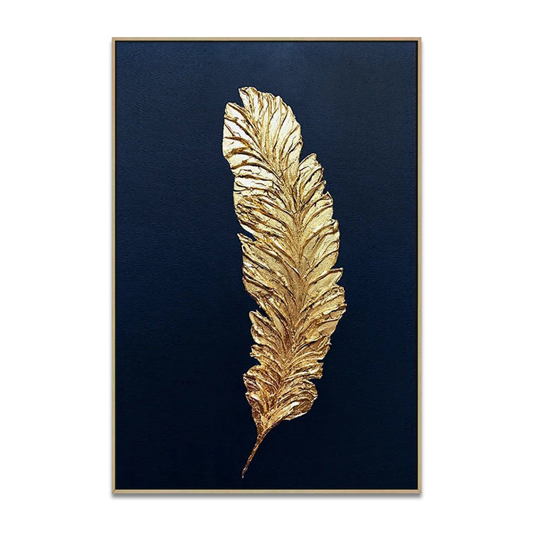 Handmade Abstract Flowers Oil Painting NAYVOFLO063