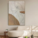 Handmade Abstract Figures Oil Painting NAYVOFIG054