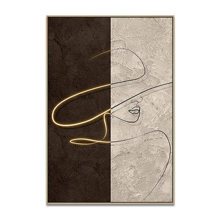 Handmade Abstract Figures Oil Painting NAYVOFIG055