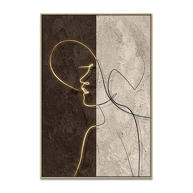 Handmade Abstract Figures Oil Painting NAYVOFIG056