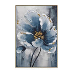 Handmade Abstract Flowers Oil Painting NAYVOFLO066
