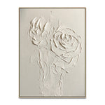 Handmade Abstract Flowers Oil Painting NAYVOFLO067