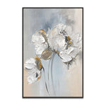 Handmade Abstract Flowers Oil Painting NAYVOFLO068