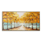 Handmade Abstract Landscape Oil Painting NAYVOLAN043