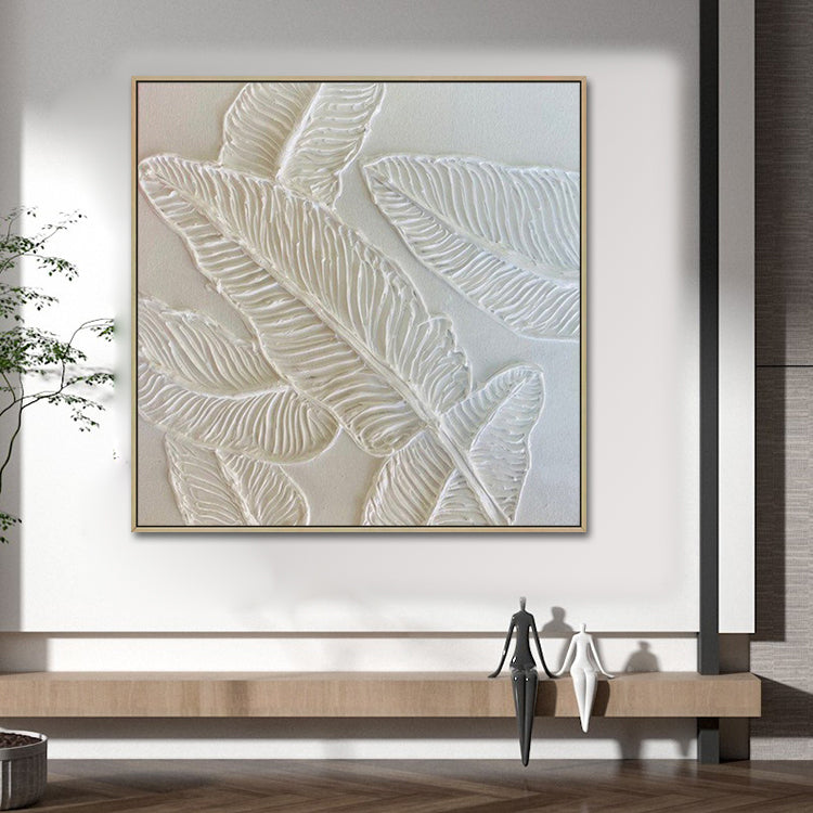 Handmade Abstract Flowers Oil Painting NAYVOFLO072