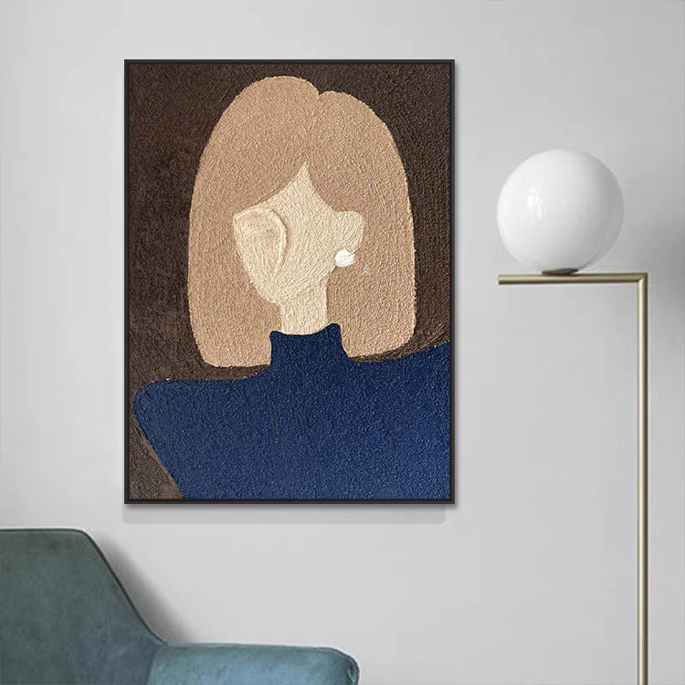 Handmade Abstract Figures Oil Painting NAYVOFIG058